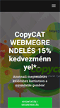 Mobile Screenshot of copycat.hu