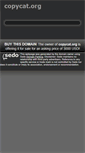 Mobile Screenshot of copycat.org